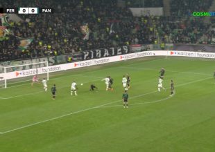 Φερεντσβάρος-Παναθηναϊκός | Πέναλτι για τη Φερεντσβάρος, διαμαρτυρίες Μπακασέτα, το 1-0 με τομ Γιουσούφ