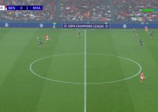 Η ασίστ του Παυλίδη στην ισοφάριση της Ρεάλ από την Μπενφίκα (vid)