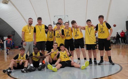 Ολοκληρώθηκε το ΑΕΚ ΒC ACADEMY New Year’s Tournament