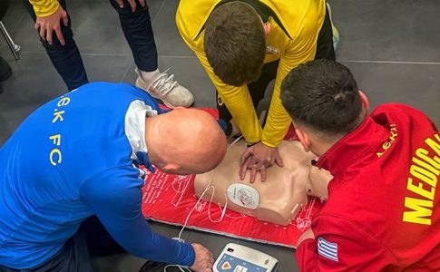 ΑΕΚ: Μάθημα πρώτων βοηθειών στην Κ19 (PICS)