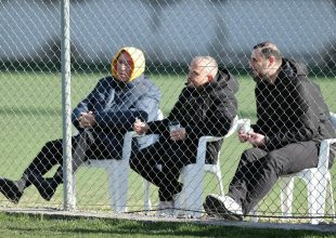 Κοντά στην ομάδα της ΑΕΚ Κ19 οι Ασλανίδης, Τσατάλης και Λυσάνδρου