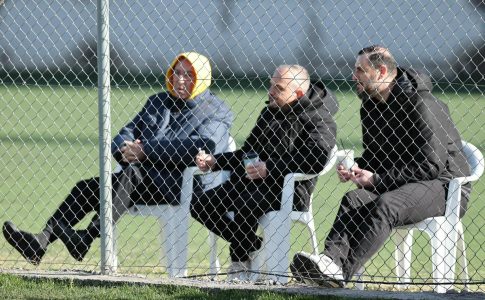 Κοντά στην ομάδα της ΑΕΚ Κ19 οι Ασλανίδης, Τσατάλης και Λυσάνδρου