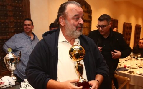 Στην κοπή της πίτα της ΕΠΣΑΝΑ ο Μάριος Ηλιόπουλος (ΦΩΤΟ)