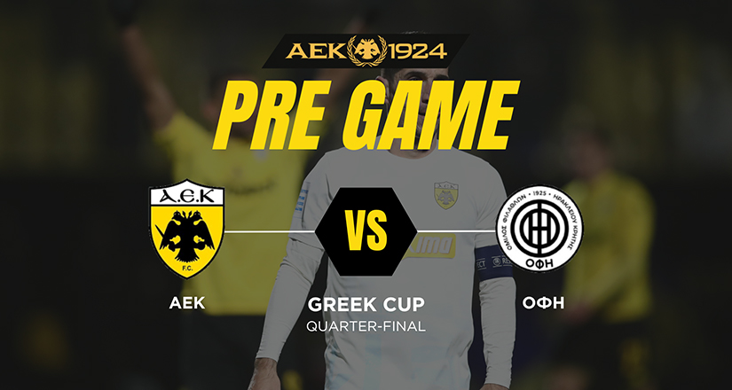 AEK1924 TV: PRE GAME ΑΕΚ – ΟΦΗ