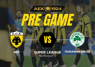 AEK1924 TV: PRE GAME ΑΕΚ – ΠΑΟ