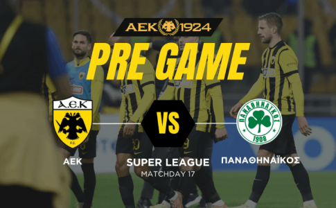 AEK1924 TV: PRE GAME ΑΕΚ – ΠΑΟ