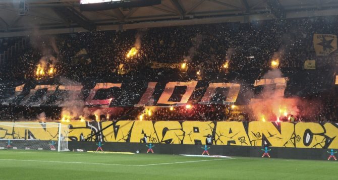 Πρόστιμο στην ΑΕΚ για το ντέρμπι με τον Παναθηναϊκό Πρόστιμο στην ΑΕΚ για το ντέρμπι με τον Παναθηναϊκό