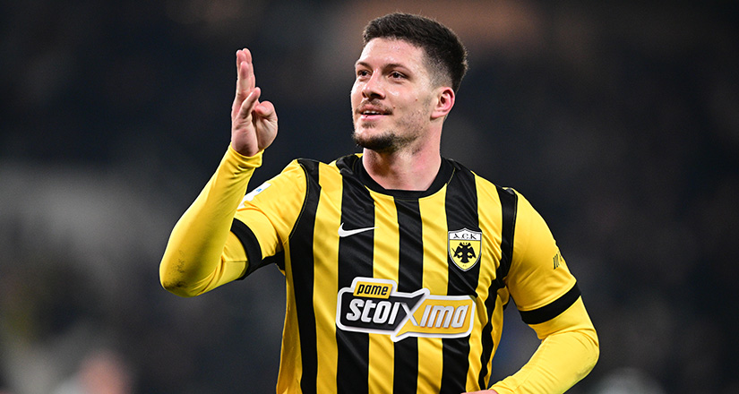 Μοίρασε ντόρτια στον ΠΑΟ ο κ@$%λεας Γιόβιτς και χύσαμε δάκρυα χαράς