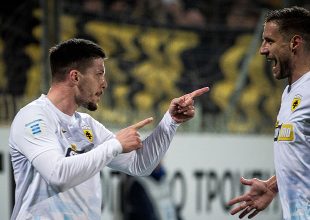 Διπλό με υπογραφή Γιόβιτς και… Στρακόσια στην Τρίπολη για την ΑΕΚ