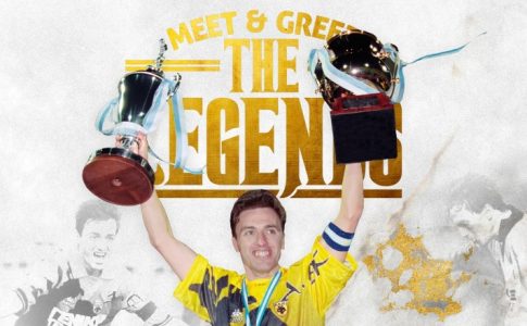 Ο Μιχάλης Κασάπης στην OPAP Arena πριν το ΑΕΚ – Παναθηναϊκός!