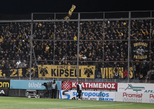 «Κιτρίνισε» η Τρίπολη – Δυναμικό παρών απ’ τον κόσμο της ΑΕΚ (ΦΩΤΟ)