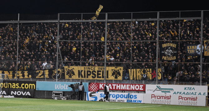 «Κιτρίνισε» η Τρίπολη – Δυναμικό παρών απ’ τον κόσμο της ΑΕΚ (ΦΩΤΟ) «Κιτρίνισε» η Τρίπολη – Δυναμικό παρών απ’ τον κόσμο της ΑΕΚ (ΦΩΤΟ)