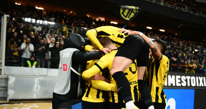 ΑΕΚ – Λεβαδειακός με Κιτρινόμαυρο σκόρερ Βάργκα