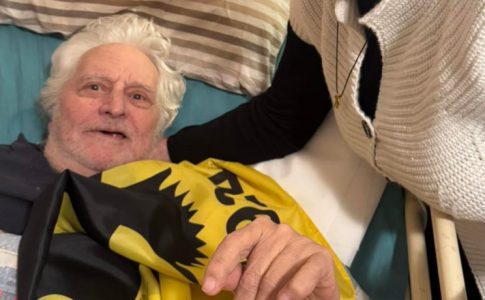 Εκπρόσωποι του Μουσείου Ιστορίας της ΑΕΚ επισκέφθηκαν τον γηραιότερο εν ζωή παλαίμαχο της ομάδας