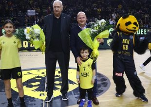 Οι μικροί φίλοι της Βασίλισσας βράβευσαν Σάκτα και Νίκολιτς στη Sunel Arena (VID)