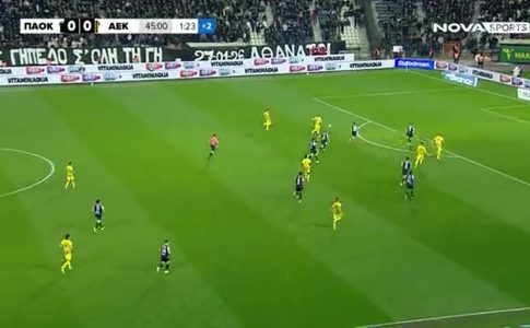 Ξανά απείλησε η ΑΕΚ με τον Μαρίν, αλλά χωρίς αποτέλεσμα (VID)