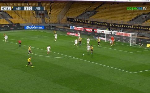 Και τέταρτο γκολ η ΑΕΚάρα με τον Μαρίν (VIDEO)