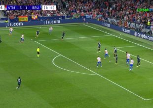 Πάρτι πρόκρισης της Ατλέτικο με κρεσέντο του Σέρλοτ (VIDEO)