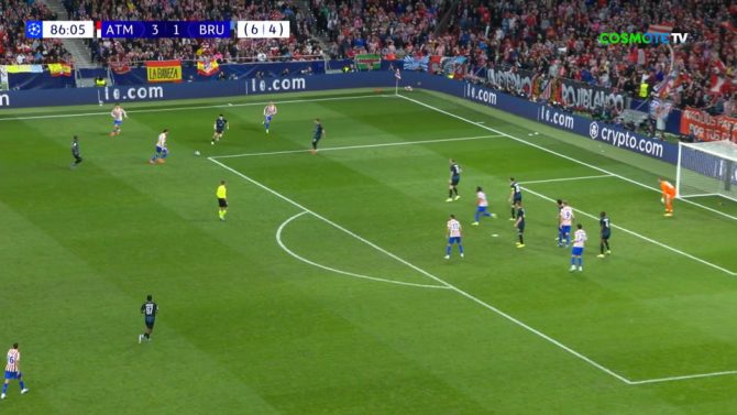 Πάρτι πρόκρισης της Ατλέτικο με κρεσέντο του Σέρλοτ (VIDEO)