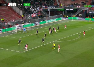 Τα τρία γκολ της Άλκμααρ απέναντι στη Νόα (VID)