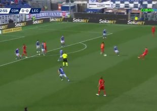 Σκόραρε ξανά ο «καυτός» Δουβίκας και η Κόμο ονειρεύεται τετράδα (vid)