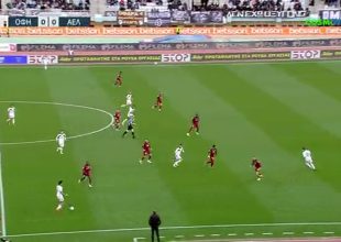 Αγκαλιά με τα πλέι οφ ο ΟΦΗ – Νίκησε εύκολα (3-0) της ΑΕΛ (vid)