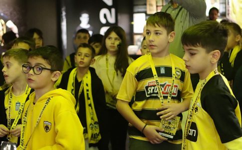 Χαμόγελα και… κιτρινόμαυρος θησαυρός στο Μουσείο Ιστορίας της ΑΕΚ (PICS+VID)