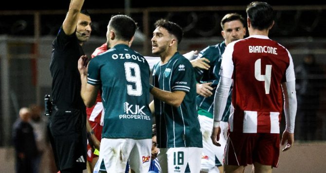 Λεβαδειακός: Χωρίς τον Όζμπολτ με ΑΕΚ