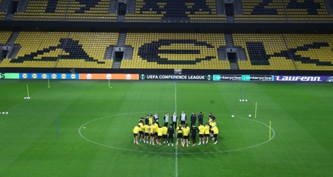 Η σημερινή προπόνηση της ΑΕΚ στην βροχερή Allwyn Arena (VIDEO)