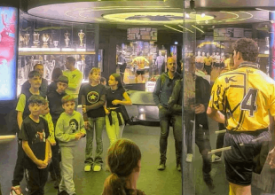 Παιδιά απ’ τις συνεργαζόμενες ακαδημίες της ΑΕΚ επισκέφτηκαν τα Μουσεία της Αγιά Σοφιάς – Allwyn Arena