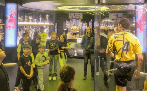 Παιδιά απ’ τις συνεργαζόμενες ακαδημίες της ΑΕΚ επισκέφτηκαν τα Μουσεία της Αγιά Σοφιάς – Allwyn Arena