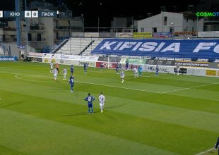 Κηφισιά – ΠΑΟΚ: Με πέναλτι το 0-1 ο Γερεμέγεφ (VIDEO)