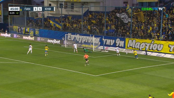 Παναιτωλικός – Κηφισιά: Ανατροπή από ημίχρονο με Ρόσα και Ματσάν (vid)