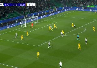 Το 4-0 της Σπόρτινγκ στην έναρξη της παράτασης με τον Αραούχο (VID)