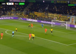 ΑΕΚ – Τσέλιε: Tεράστια ευκαιρία με τον Κουτέσα για το 1-1 (VID)