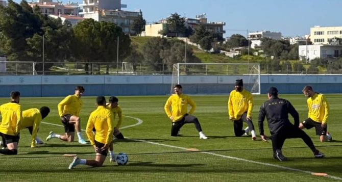 ΑΕΚ: Από το αεροδρόμιο καρφί για Σπάτα και Ατρόμητο κιτρινόμαυροι (VIDEO)