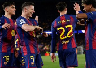 Μπαρτσελόνα – Νιούκαστλ: Οι Καταλανοί σκόραραν τρία γκολ μέσα σε δέκα λεπτά και κλείδωσαν την πρόκριση στους 8 του Champions League