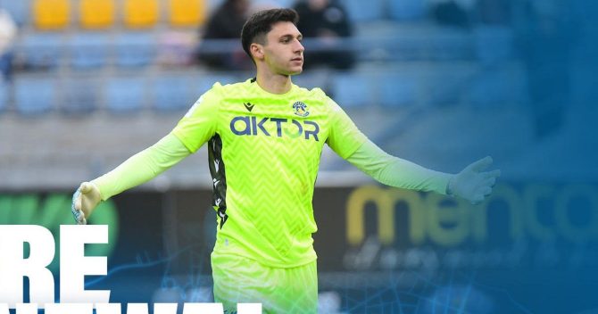 Αστέρας AKTOR: Ανανέωσε το συμβόλαιο του Χατζηεμμανουήλ