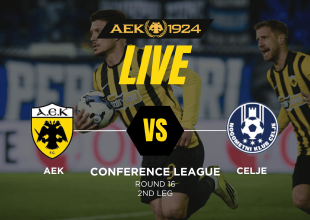 LIVE STREAM: ΑΕΚ – Τσέλιε