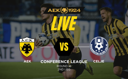 LIVE STREAM: ΑΕΚ – Τσέλιε