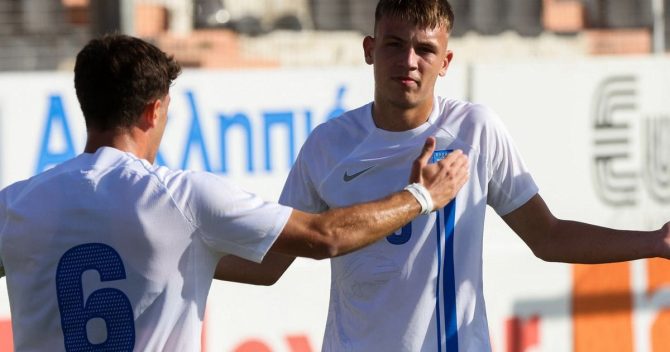 Κ19 Σουηδία – Ελλάδα 2-2: Με ισοπαλία και δύο γκολ του Μύθου ολοκλήρωσε την παρουσία της στην Elite Round η γαλανόλευκη