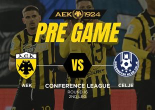PRE GAME από την Allwyn Arena για το ΑΕΚ – Τσέλιε