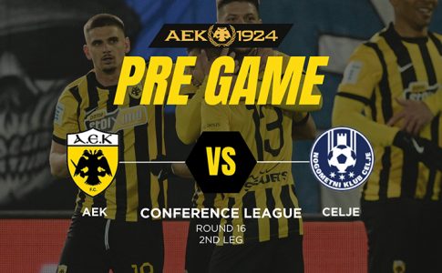 PRE GAME από την Allwyn Arena για το ΑΕΚ – Τσέλιε