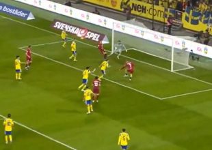 Σουηδία – Πολωνία: Ο Σβιντέρσκι από κοντά ισοφάρισε σε 2-2 στο 55ο λεπτό