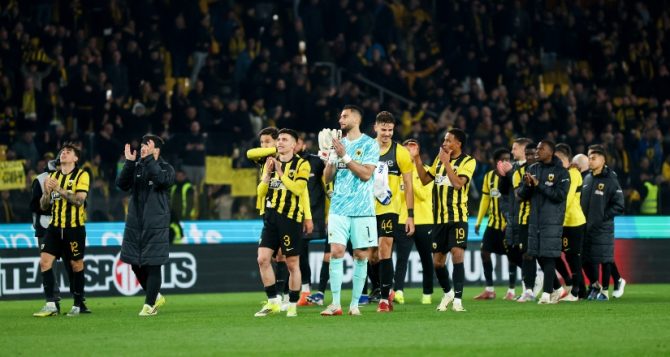 H παρακάμερα από τη νίκη της ΑΕΚ επί της Κηφισιάς και το πάρτι στην Allwyn Arena (vid)