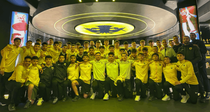 Επίσκεψη στα Μουσεία της Αγιά Σοφιάς – Allwyn Arena οι Ακαδημίες της ΑΕΚ