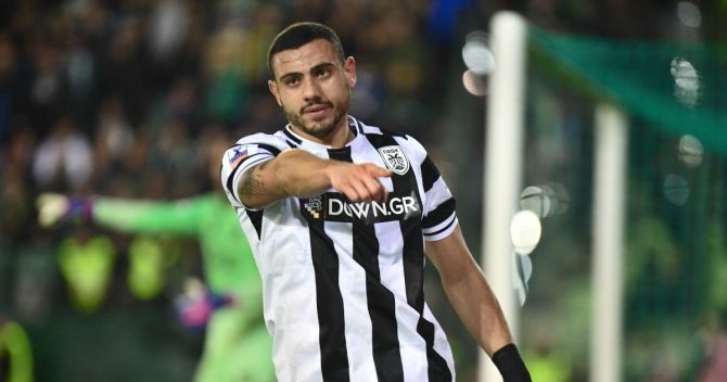 ΠΑΟΚ: Μέρος της προπόνησης ακολούθησε ο Γιακουμάκης ενόψει Βόλου