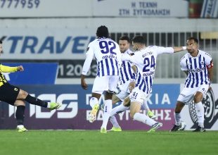 Γκολ και φάσεις από την ισοπαλία της ΑΕΚ στο Περιστέρι (HIGHLIGHTS)