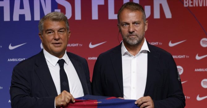 Μπαρτσελόνα: Ο Λαπόρτα ανακοίνωσε πως ο Φλικ θα ανανεώσει μέχρι το 2028