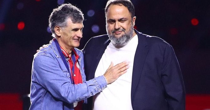 Ολυμπιακός: Συνάντηση Μαρινάκη – Μεντιλίμπαρ ενόψει playoffs και μήνυμα για το πρωτάθλημα